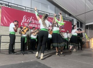 Villanueva de la Concepción acogió el sábado su 44º Festival de Verdiales, con dieciséis pandas sobre el escenario
