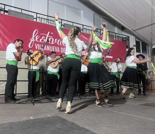 Villanueva de la Concepción acogió el sábado su 44º Festival de Verdiales, con dieciséis pandas sobre el escenario