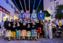El encendido del Real y la romería nocturna abren la Real Feria de agosto de Archidona