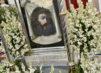 La tradicional misa y Romería del Santísimo Cristo de la Verónica se celebrará este viernes 14 de agosto