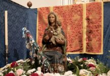 La imagen peregrina de la Virgen de la Cabeza visita Archidona dentro de la Misión Mariana de su VIII centenario