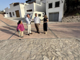Culminada la urbanización de la zona trasera de calle Málaga en Villanueva de Cauche a través del PFEA