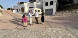 Culminada la urbanización de la zona trasera de calle Málaga en Villanueva de Cauche a través del PFEA