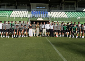 Manolo Barón renueva el apoyo municipal al Antequera CF ante el inicio de una nueva temporada