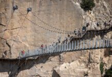 Las entradas del Caminito del Rey para el invierno y la primavera salen a la venta este miércoles