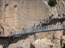 Las entradas del Caminito del Rey para el invierno y la primavera salen a la venta este miércoles
