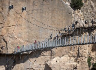Las entradas del Caminito del Rey para el invierno y la primavera salen a la venta este miércoles