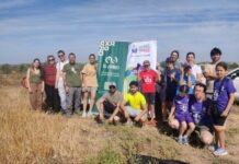 212 personas convierten la Laguna de Campillos en aula natural