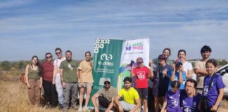 212 personas convierten la Laguna de Campillos en aula natural