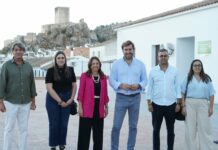 Caminos, arroyos y patrimonio centran la visita de la delegada de la Junta a Cañete la Real
