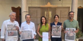 El PSOE acusa a Barón de olvidar el recinto ferial de Cartaojal