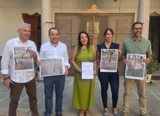 El PSOE acusa a Barón de olvidar el recinto ferial de Cartaojal