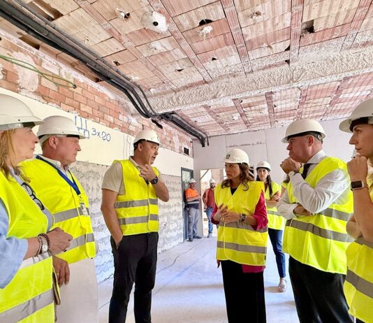 Las obras del Centro de Salud Antequera-Centro avanzan a buen ritmo: 2,8 millones y apertura prevista en verano de 2027