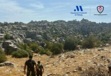 Los bomberos rescatan a cuatro senderistas perdidos en El Torcal