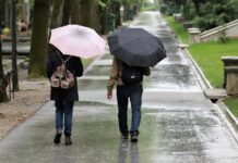 AEMET activa la alerta amarilla: lluvias y tormentas en Antequera este lunes