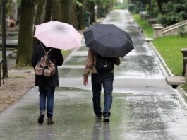 AEMET activa la alerta amarilla: lluvias y tormentas en Antequera este lunes