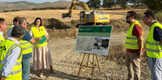 Obras de emergencia en 21 tramos de arroyos de Almargen y Cañete