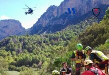 Caminito del Rey: rescatan a un visitante caído por un terraplén