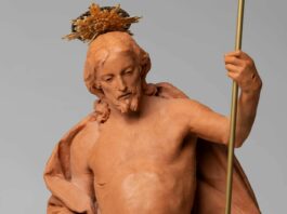 La nueva imagen del Señor Resucitado de Antequera entra en su recta final