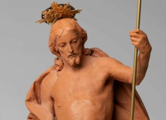 La nueva imagen del Señor Resucitado de Antequera entra en su recta final