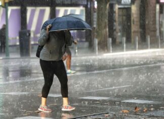 Aviso amarillo por tormentas y lluvias en Antequera este sábado: hasta 20 litros en una hora y posible granizo