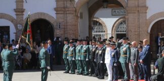 Archidona celebra el Día del Pilar con un homenaje a la vocación de servicio de la Guardia Civil