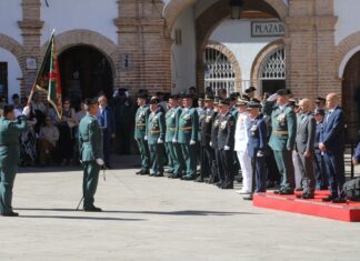 Archidona celebra el Día del Pilar con un homenaje a la vocación de servicio de la Guardia Civil