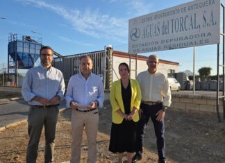 El PSOE propone tramitar de urgencia el tratamiento terciario de la EDAR de Antequera mediante una separata