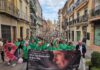 Antequera se suma a la lucha contra el cáncer de mama con una multitudinaria marcha solidaria