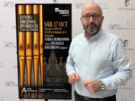 El II Ciclo de Órgano en Andalucía llega a Antequera con un concierto en San Sebastián