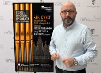 El II Ciclo de Órgano en Andalucía llega a Antequera con un concierto en San Sebastián