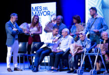 Dos antequeranos centenarios, protagonistas en la apertura del XV Mes del Mayor de la Diputación
