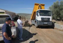 Archidona actúa de nuevo sobre los caminos dañados por la última tormenta
