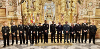 Antequera rinde homenaje a la Policía Nacional en el día de sus patrones, los Santos Ángeles Custodios