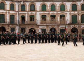 La Guardia Civil ultima en Archidona un 12 de octubre que culmina más de un mes de actividades